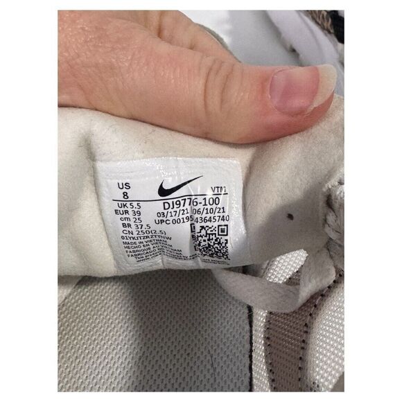 Nike Waffle One‎ SE Leopard Print Sneakers Womens Size US 8 - Picture 5 of 5